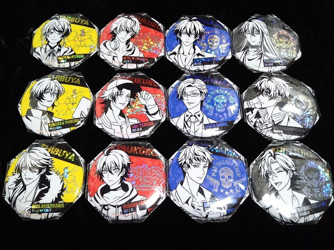Amazon.co.jp: ヒプマイ ナムコ ホログラム缶バッジ 全12種 ヒプノシス